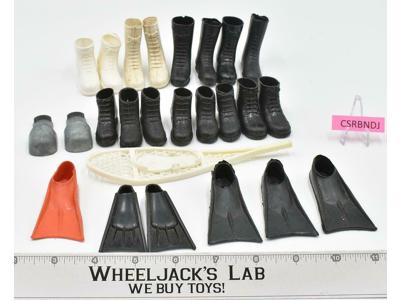 Lot Of Accessories G.I. Joes 12" Shoes, Boots Vintage Action Figure