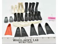 Lot Of Accessories G.I. Joes 12" Shoes, Boots Vintage Action Figure