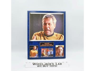 Commodore Matt Decker Star Trek USS Constellation Plaque