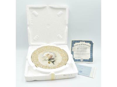 Diana, A Rose Everlasting Musical Plate 1998 The Bradford Exchange