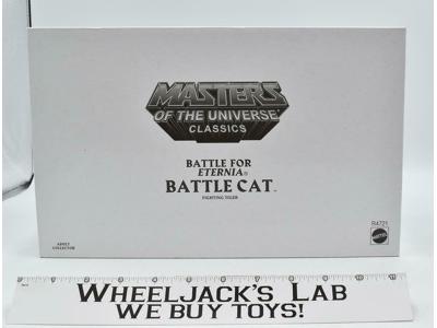 Battle Cat Fighting Tiger BFE MISB w/ Mailer He-Man 2009 MOTU Classics Vehicle