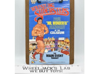 Paul "Mr. Wonderful" Orndorff Original Poster 1985 WWF LJN Wrestling Vintage