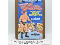 Bruno Sammartino Original Poster 1985 WWF LJN Wrestling Vintage