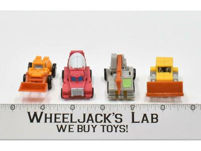 Construction Patrol Micromaster 100% Complete 1990 G1 Transformers Action Figure