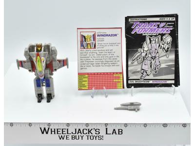 G2 Skyscorchers Windrazor 100% Complete 1993 Hasbro Transformers Vintage Figure