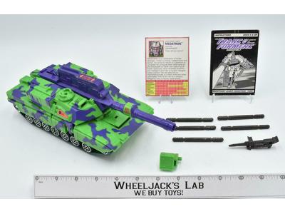 G2 Megatron Tank 100% Complete WORKS 1992 Vintage Transformers Action Figure