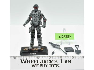 Sightline 100% Complete G.I Joe 50th Anniversary 2015 Hasbro Action Figure