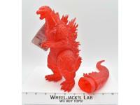 Clear Red Godzilla Movie Monster ITO Yokado 2003 Bandai 9" Figure NEW W/TAGS