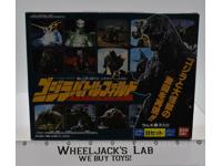 Godzilla Battlefield Diorama Figure Set 1995 Bandai NEW MISB SEALED