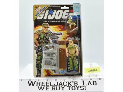 Rock &amp; Roll Gatling Gunner 1988 Hasbro W/Mini Figure MOSC SEALED NEW