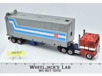 Optimus Prime Light Blue Vintage 1984 G1 Transformers Hasbro Action Figure