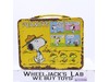 PEANUTS Snoopy Charlie Brown Metal Lunch Box ONLY 1965 Vintage King-Seely