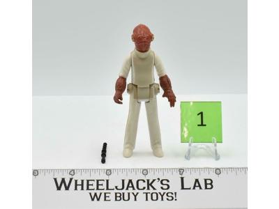 Admiral Ackbar #1 100% Complete Star Wars ROTJ 1983 Vintage Kenner NO REPRO