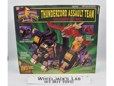 Thunderzord Assault Team Mighty Morphin Power Rangers 1994 Bandai Complete W/Box