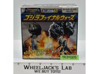 Manilla &amp; Monster X Final Wars Godzilla Mini Battles 2004 Bandai MISB NEW SEALED