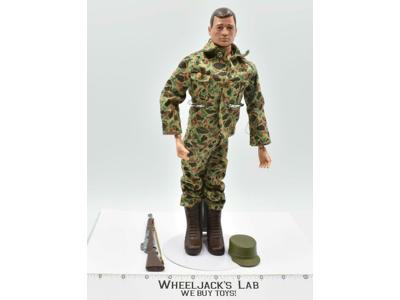 G.I. Joe Action Marine Painted Head 12" GI Joe 1964 Hasbro Vintage Action Figure