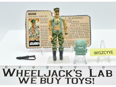 Gung Ho V1 100% Complete GI Joe 1983 Vintage Hasbro Action Figure