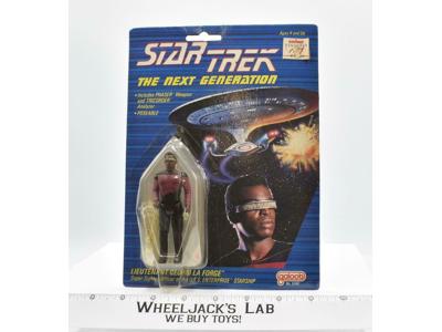 Lieutenant Geordi La Forge Star Trek The Next Generation Paramount Galoob 1988