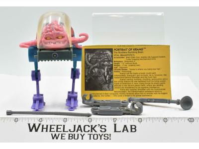 Krang 100% Complete Teenage Mutant Ninja Turtle TMNT 1989 Playmates Figure