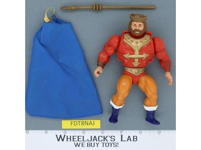 King Randor 100% Complete He-Man Masters of the Universe MOTU Mattel 1987 Figure