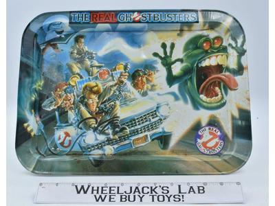 Metal TV Lap Tray The Real Ghostbusters 1986 Columbia Films 12x17