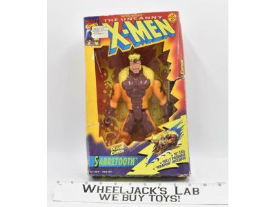 Sabretooth Deluxe Edition The Uncanny X-Men Toybiz 1993 Action Figure Vintage