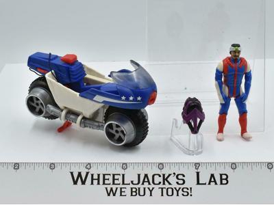 Bullet Motorcycle W/Ali Bombay 100% Complete 1987 M.A.S.K. Kenner Vintage