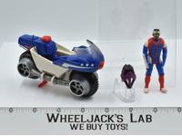 Bullet Motorcycle W/Ali Bombay 100% Complete 1987 M.A.S.K. Kenner Vintage