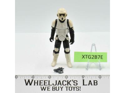 Biker Scout SHORT MOUTH 100% Complete Star Wars ROTJ 1983 Kenner No Repro