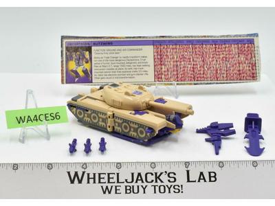 Blitzwing 100% Complete Vintage 1985 G1 Transformers Hasbro Action Figure