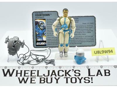 Countdown V1 100% Complete ARAH 1989 GI Joe Vintage Hasbro Action Figure