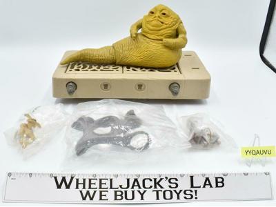 Jabba the Hutt Throne Room Playset 100% Complete Star Wars ROTJ 1983 Vintage
