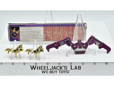 Ratbat Stickered Cassette GOLD 1986 Vintage Hasbro G1 Transformers Action Figure
