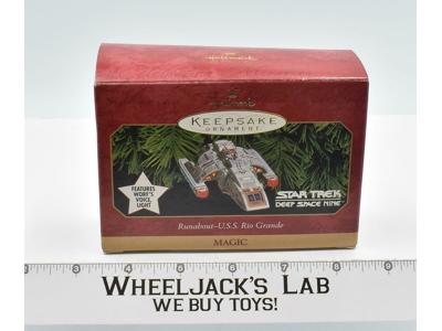 Runabout U.S.S. Rio Grande MAGIC Star Trek MIB 1999 Hallmark Keepsake Ornament