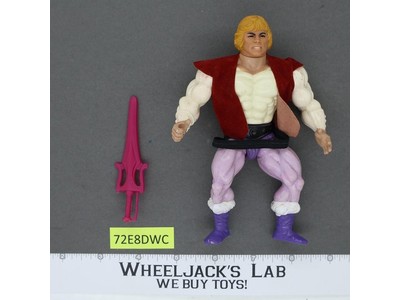 Prince Adam 100% Complete He-Man Masters of the Universe MOTU 1984 Mattel Figure