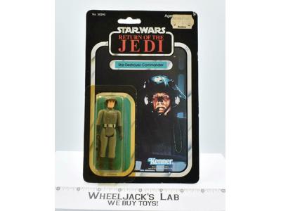 Star Destroyer Commander 77 Back Star Wars ROTJ 1983 Kenner Figure NEW MOSC