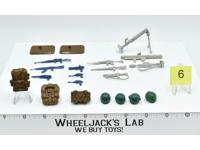 Lot Battle Gear Accessory 2 Set 6 1984 Weapons GI Joe Vintage Action Figure