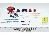 Lot Battle Gear Accessory 4 Set 7 1986 Weapons GI Joe Vintage Action Figure