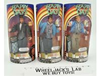Fonzie Potsie Richie 9" Happy Days MISB 1997 Exclusive Premiere Action Figures