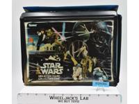 Star Wars Vinyl Mini-Action Figure Case W/2 Trays1977 Kenner Vintage Case