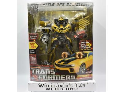 Battle Ops Bumblebee Metallic Limited Edition Transformers Hasbro 2010 MISB