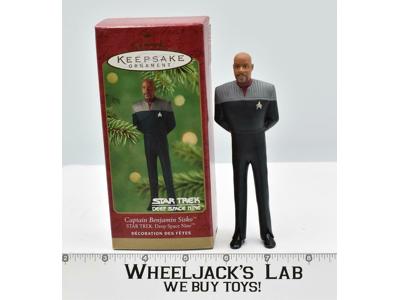 Captain Benjamin Sisko Star Trek MIB NEW Keepsake Ornament 2001 Hallmark