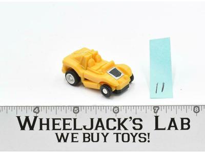 Minispy Yellow Buggy #11 Complete 1987 G1 Transformers Action Figure Vintage