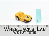 Minispy Yellow Buggy #11 Complete 1987 G1 Transformers Action Figure Vintage