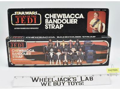 Chewbacca Bandolier Strap Star Wars ROTJ 1983 Kenner Vintage NEW MISB SEALED