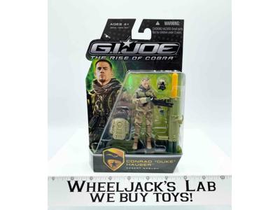 Duke Conrad Hauser G.I.Joe Rise of Cobra 2009 Hasbro NEW SEALED MOSC