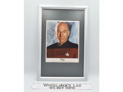 Captain Jean Luc-Picard Star Trek Next Gen. Patrick Stewart AUTOGRAPHED Picture