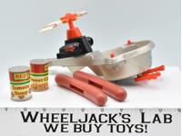 Fry Chopper Hero Air Transport Food Fighters 1988 Mattel Vintage Playset
