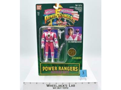 Kimberly #3 Auto Morphin NEW MOSC Mighty Morphin Power Rangers 1994 Bandai