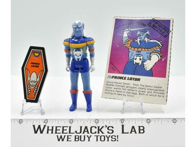 Prince Lotor 100% Complete Voltron 1984 WEP Panosh Place Vintage Action Figure